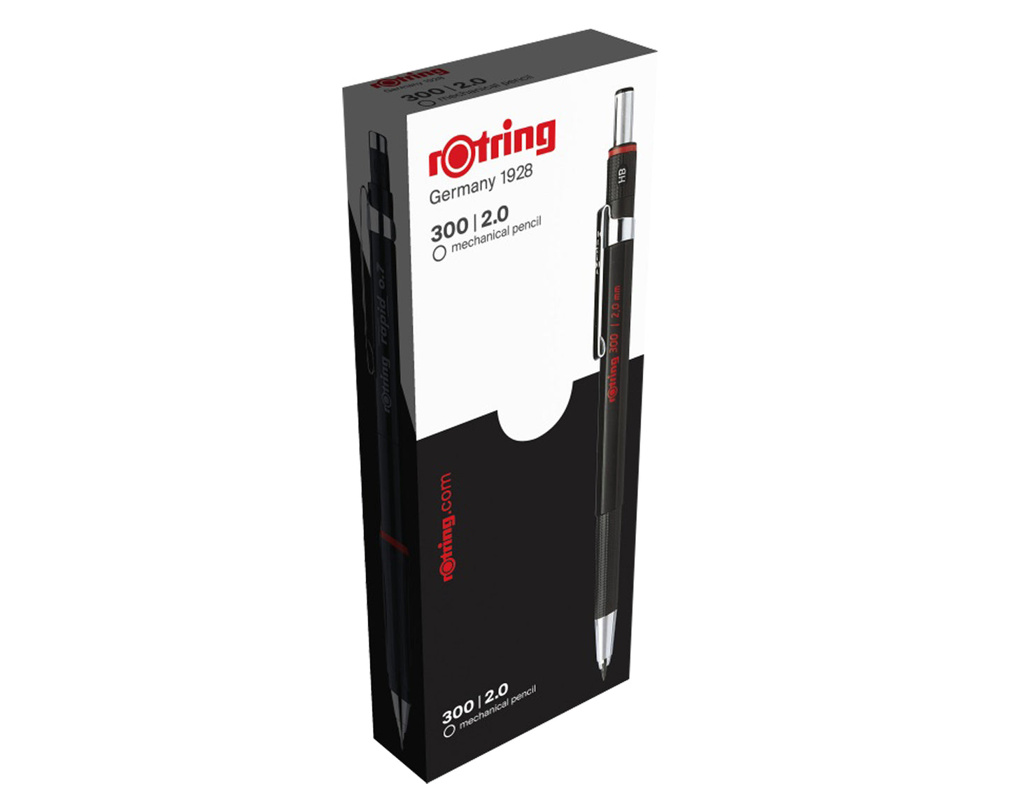 rOtring 300 Black Clutch Pencil 2.0mm