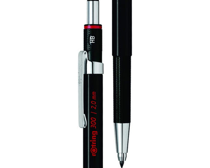rOtring 300 Black Clutch Pencil 2.0mm