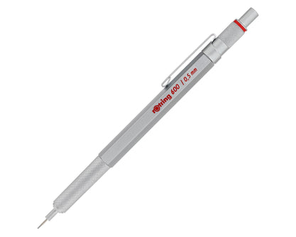 rOtring 600 Silver Mechanical Pencil 0.5mm