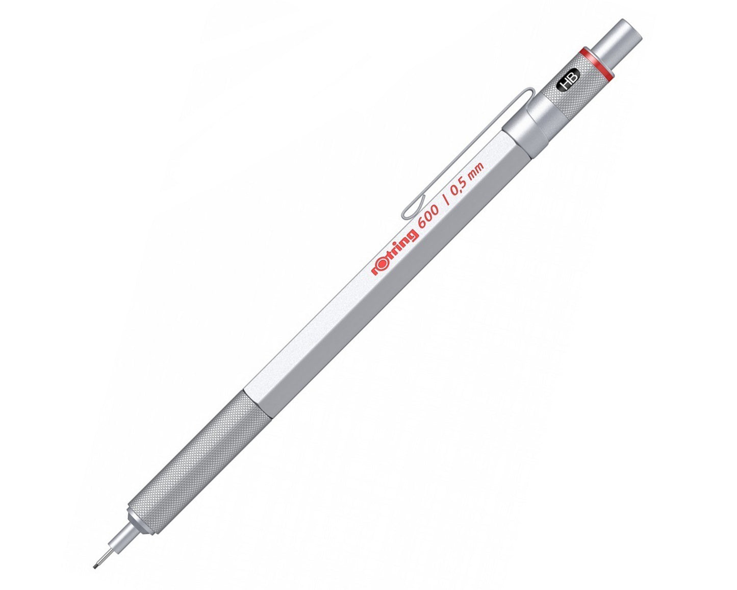 rOtring 600 Silver Mechanical Pencil 0.5mm