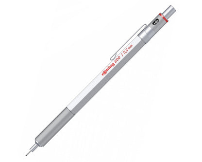 rOtring 600 Silver Mechanical Pencil 0.5mm
