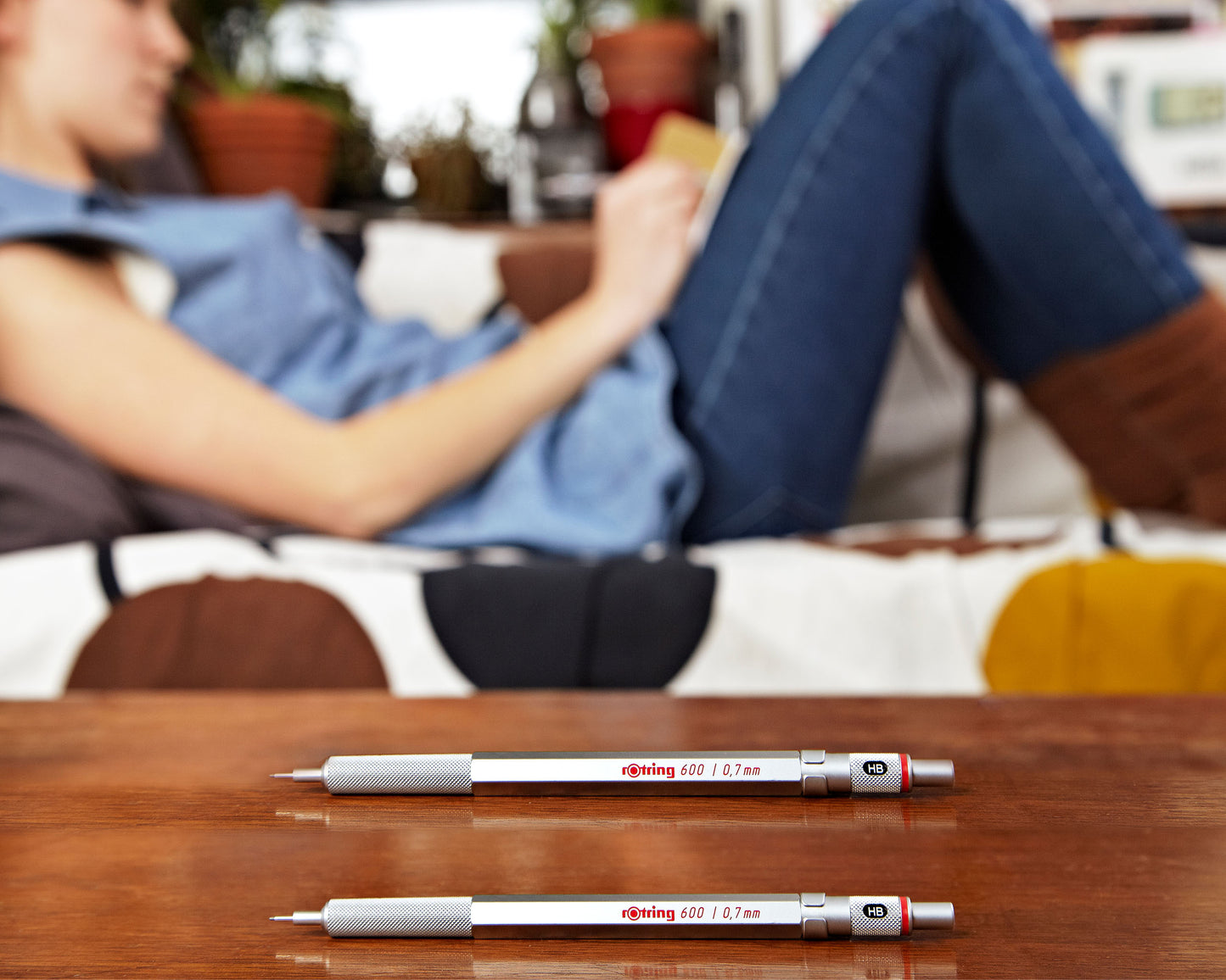 rOtring 600 Silver Mechanical Pencil 0.5mm