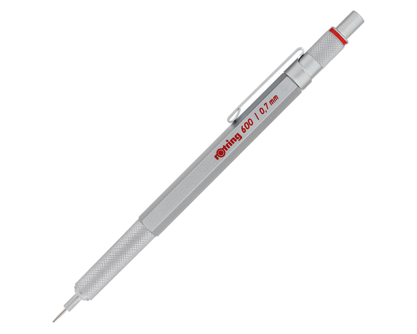 rOtring 600 Silver Mechanical Pencil 0.7mm