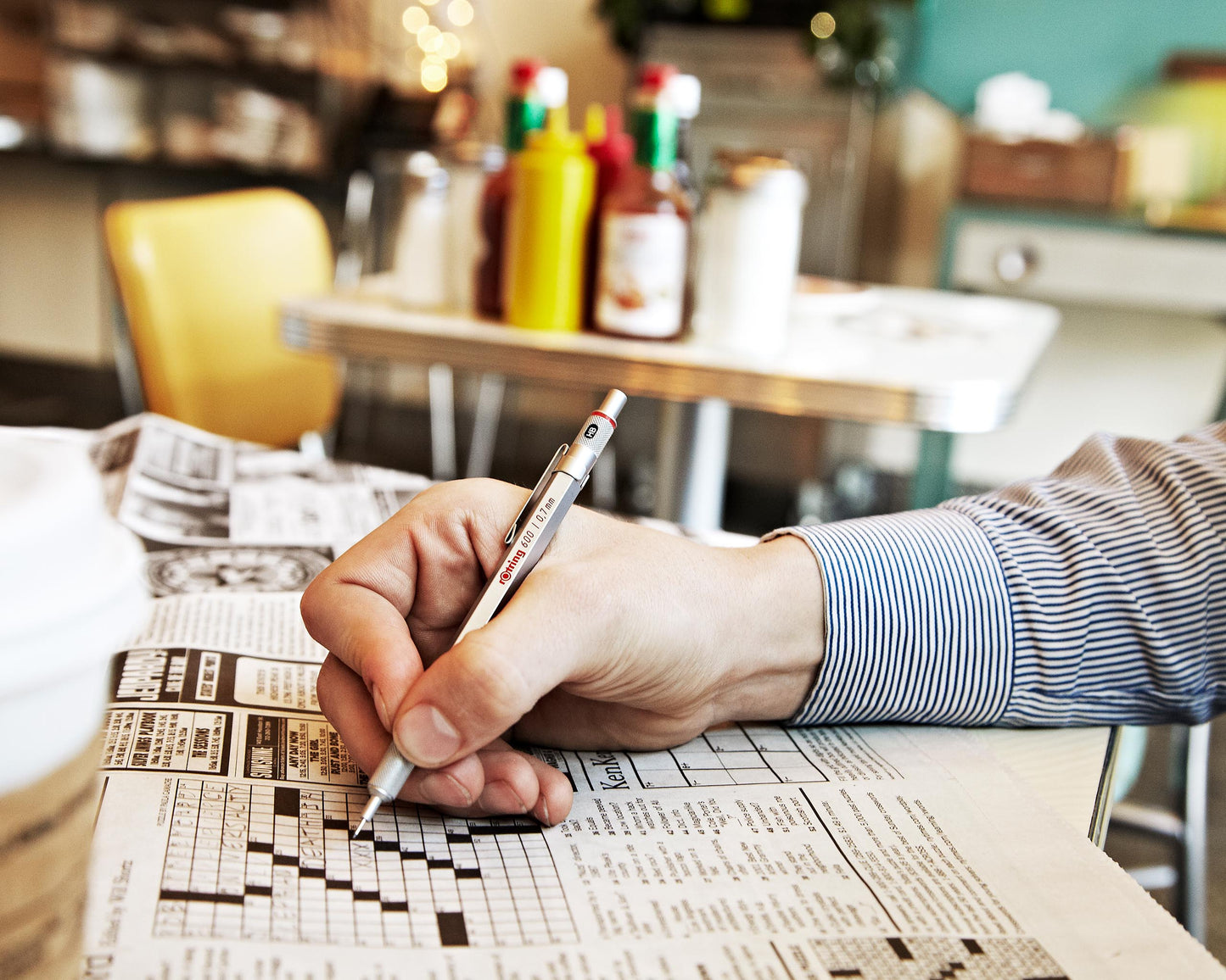 rOtring 600 Silver Mechanical Pencil 0.7mm