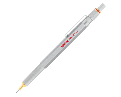 rOtring 800 Silver Mechanical Pencil 0.7mm