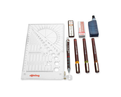 rOtring Isograph Technical Pen College Set 0.2 / 0.3 / 0.5 mm