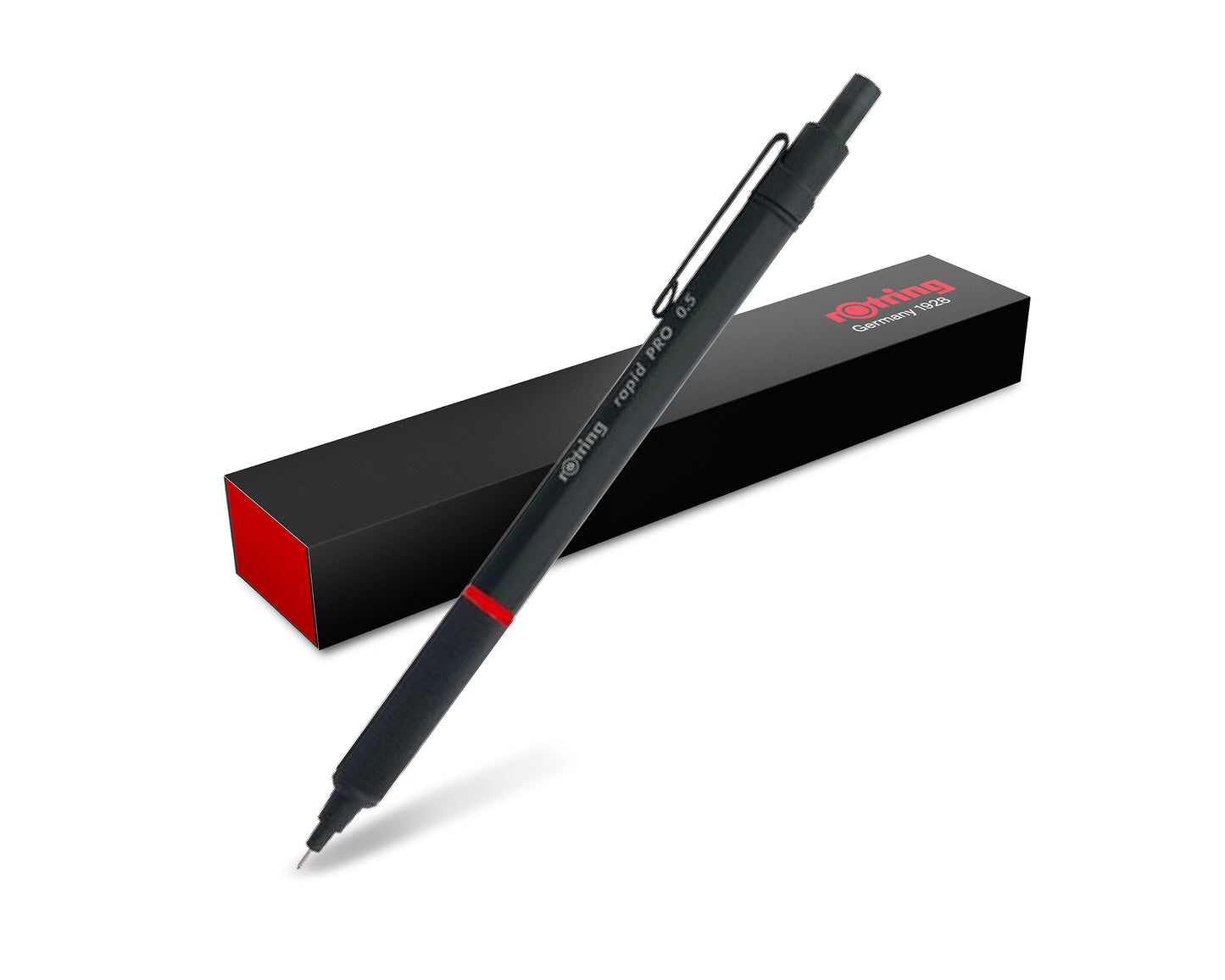 rOtring Rapid Pro Black Mechanical Pencil 0.5mm
