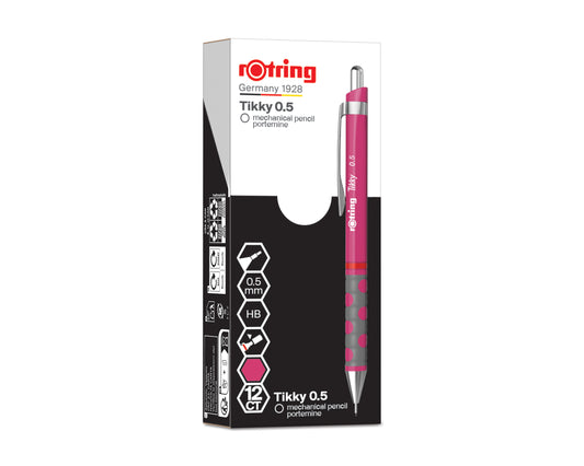 rOtring Tikky Magenta Mechanical Pencil 0.5mm
