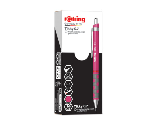 rOtring Tikky Magenta Mechanical Pencil 0.7mm