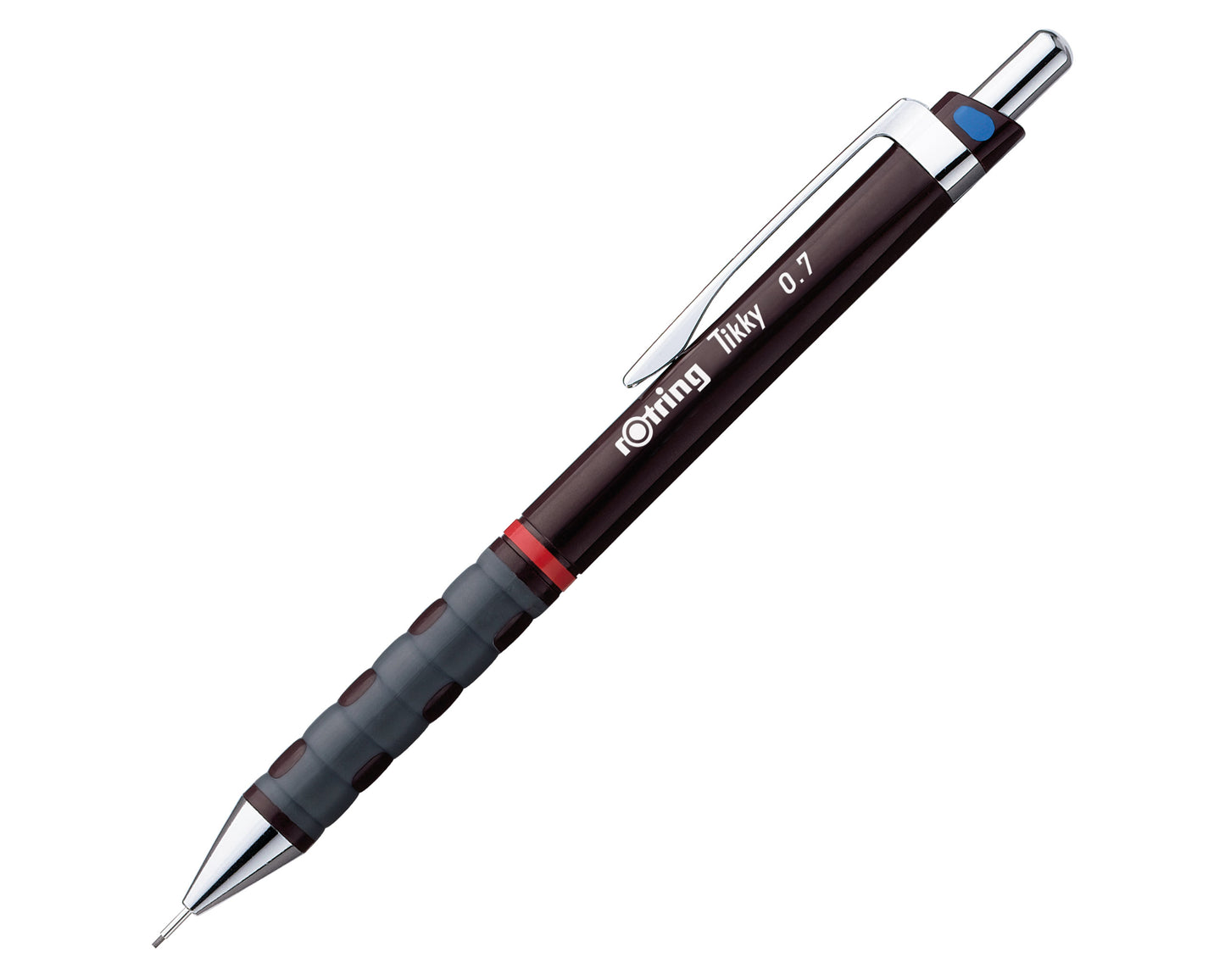 rOtring Tikky Burgundy Mechanical Pencil 0.7mm